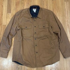 L.L. Bean Work Overshirt size medium